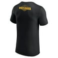 thumbnail image 3 of Men's Black WrestleMania 41 Stacked 3D Vegas T-Shirt, 3 of 3