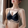 thumbnail image 2 of Sports Bras for Women Wireless Super Gather Soft Lift Everyday Push Up Bras, 2 of 6