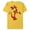 Yellow, variant on Disney Mulan Mushu Dragon T-Shirt- Short Sleeve Blended T-Shirt for Adults - Customized-Dark Heather