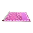 thumbnail image 2 of Ahgly Company Machine Washable Indoor Rectangle Abstract Pink Contemporary Area Rugs, 3' x 5', 2 of 4