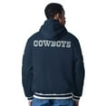 thumbnail image 2 of Men's G-III Sports by Carl Banks  Navy Dallas Cowboys Power Forward Commemorative Full-Zip Hooded Jacket, 2 of 2