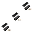 thumbnail image 3 of serony 2pieces Easy-to-install Door Drawer Handles Quick And Rust-resistant black 3Set, 3 of 6