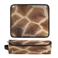 thumbnail image 6 of Hair Tools Storage with Heat Resistant Mat- The Fur Texture Of A Giraffe Printed Design Curling Iron Travel Bag/Flat Iron Case for Women, 6 of 8