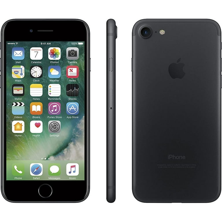 Pre-Owned Apple iPhone 7 128GB - Straight Talk - Black