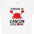 thumbnail image 4 of Inktastic Someone in Cancun Loves Me Boys or Girls Baby Bodysuit, 4 of 5