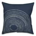 thumbnail image 2 of Creative Products Blue Circle Dot Pattern 18x18 Indoor / Outdoor Pillow, 2 of 9