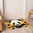 thumbnail image 6 of Panda Non-Slip Machine Washable Polyester Kitchen Mat Indoor Rug Kitchen Rug, 6 of 6