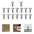 thumbnail image 1 of WHAMVOX 30 Pcs Boulons de Chariot en Acier Inoxydable pour Usage Intérieur avec Tête Ronde en Forme de Bôme, 1 of 7