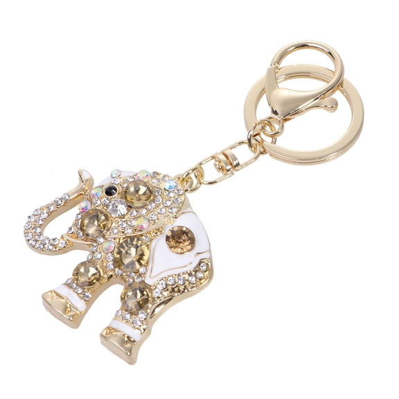 TABLZONE Creative Elephant Keychain Accessory Durable Multi Color Decor