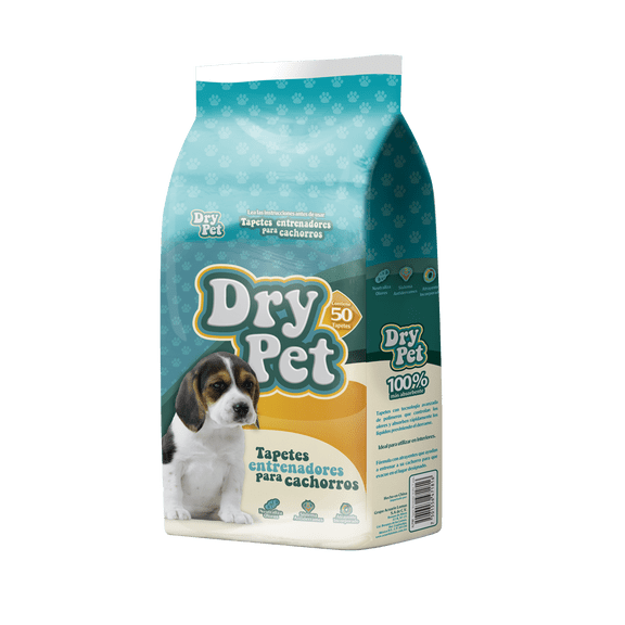 TAPETE ENTRENADOR DRY PET - 50 PZ Dry Pet 50 PZ