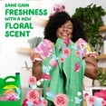 thumbnail image 4 of Gain Liquid Laundry Detergent, Blossom Burst Scent, Freshness + Odour Fighting, Laundry Detergent Liquid Soap, HE compatible, 4.25 Litres, 100 Wash Loads, 4 of 18