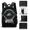 thumbnail image 3 of Eye Tool Band Music Backpack With Lunch Bag Pencil Case Schoolbag Lunchbag Daypack Lunch Box Pen Bag Satchel Bookbag 3pcs Set, 3 of 9
