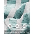 thumbnail image 5 of COOFANDY Men's Knit Shirts Short Sleeve Button Down Polo Shirt Striped Casual Summer Beach Shirts, 5 of 6