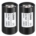 thumbnail image 1 of Uxcell Motor Start Capacitor 590-708uF/Mfd 125V 50/60Hz CD60 Run Capacitor 2 Pack, 1 of 5