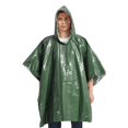 thumbnail image 1 of Chubasquero Multifuncional Adultos Film Aluminio Reversible Verde Militar Verde, 1 of 4