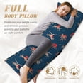 thumbnail image 5 of Lsque Octopus Sea Life Body Pillow Case Cover,Ultra-Soft Microfiber Bed Pillow Cases 20x54 inches,Elegant Bedding,Breathable Durable Pillow Cover with Envelope Closure, 5 of 8