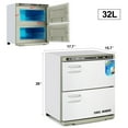 thumbnail image 2 of White 32L Hot Towel Warmer Cabinet Facial Skin Care Hair Barber Esthetician Salon Beauty Spa Tattoo Equipment, 2 of 11