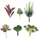 thumbnail image 1 of 6 uds simulación de plantas suculentas planta decorativa elegante adorno de planta DIY, 1 of 6