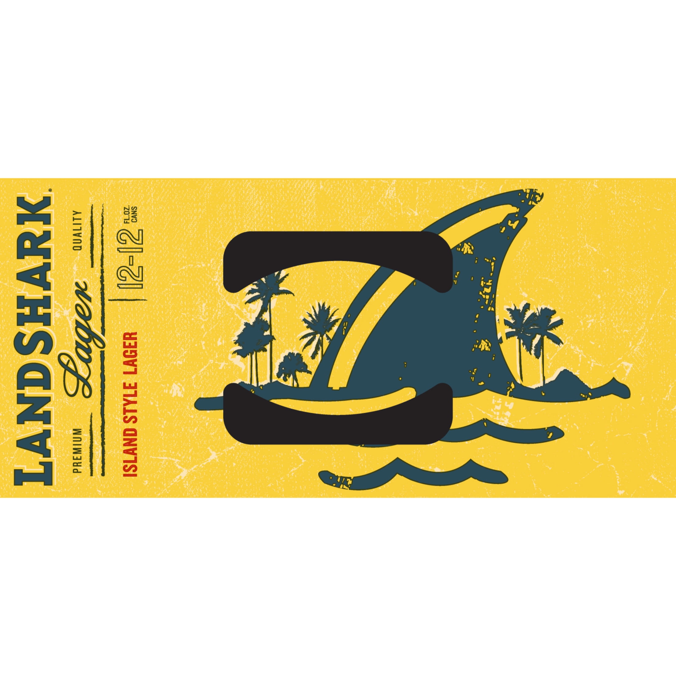 Landshark Island Style Lager, 12 Pack, 12 fl. oz. Aluminum Cans, 4.7% ABV