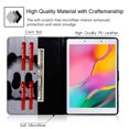 thumbnail image 5 of Allytech SM-T290 Case for Galaxy Tab A 8.0 2019, T290 T295 Case, Slim Fit Shockproof PU Leather Stand Cover for Girls Women Cards Holder Wallet Case for Samsung Galaxy Tab A 8.0 T290,Panda, 5 of 5