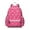 Boston Terrier, variant on Boston Terrier on Red Background Backpack for School,Cute School Bag,Schoolbag with Adjustable Shoulder Straps & Padded Back,13.4"x11"x4.7"
