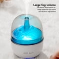 thumbnail image 6 of Ultrasonic Aromatherapy Humidifier with Colorful Light 260ml White - Cool Mist Essential Oil Diffuser (6.3 x 4.7 in / 16 x 12 cm), 6 of 9