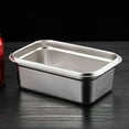 thumbnail image 6 of Clearance!Ymkly Reusable Ice Cream Storage Containers with Lids Stainless Steel Food Keeper Freezer Box Insulated Ice Cream Tub for Refrigerator Home Made Ice Cream, 6 of 7