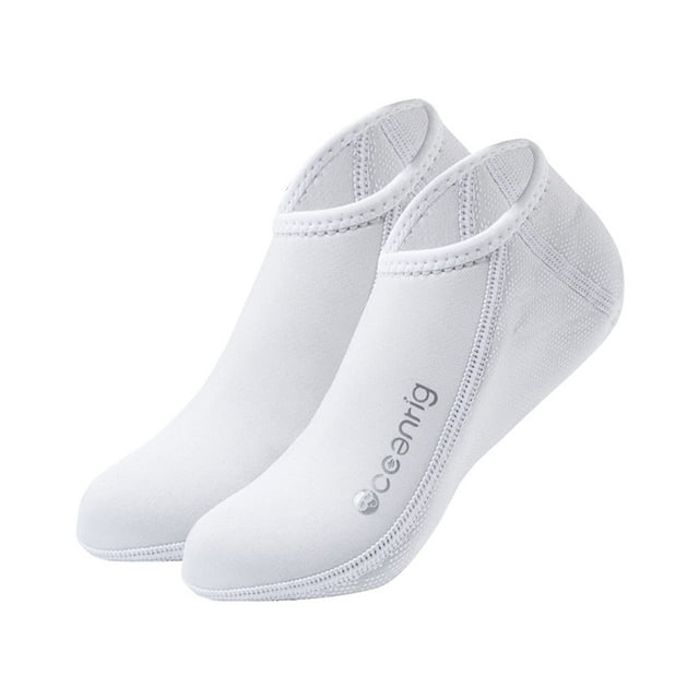 Calcetines de buceo Nitescuba 2,5 mm de neopreno blancos L