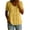 Yellow, variant on MEICHEN Women's Cotton Linen Shirt Tops Casual Crew Neck Short Sleeve Button Down Tee Shirt Blouses Womens Summer Essentials Tops