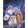 thumbnail image 1 of Taladro cuadrado completo hecho a mano 5D animales noche dibujo Kit DIY arte diamante pintura Likrtyny Arte deco, 1 of 9