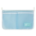 thumbnail image 2 of Abbracc Sac de Rangement en Filet Double Compartiment Organisateur d'Assaisonnement Réutilisable pour Mur Bleu, 2 of 3