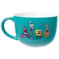 thumbnail image 4 of Silver Buffalo Spongebob - Taza de sopa de cerámica con Patrick, Squidward y Mr. Krabs, 24 onzas, 4 of 4
