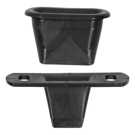 

LYUMO Side Sliding Door Locator Set ABS Black 904637 904645 1487798080 Fit For