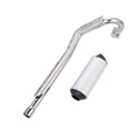 thumbnail image 3 of 28mm Universal Motorcycle Pit Dirt Bike Scooter ATV Steel Exhaust Slip On Muffler Pipe Removable Silencer, 3 of 6