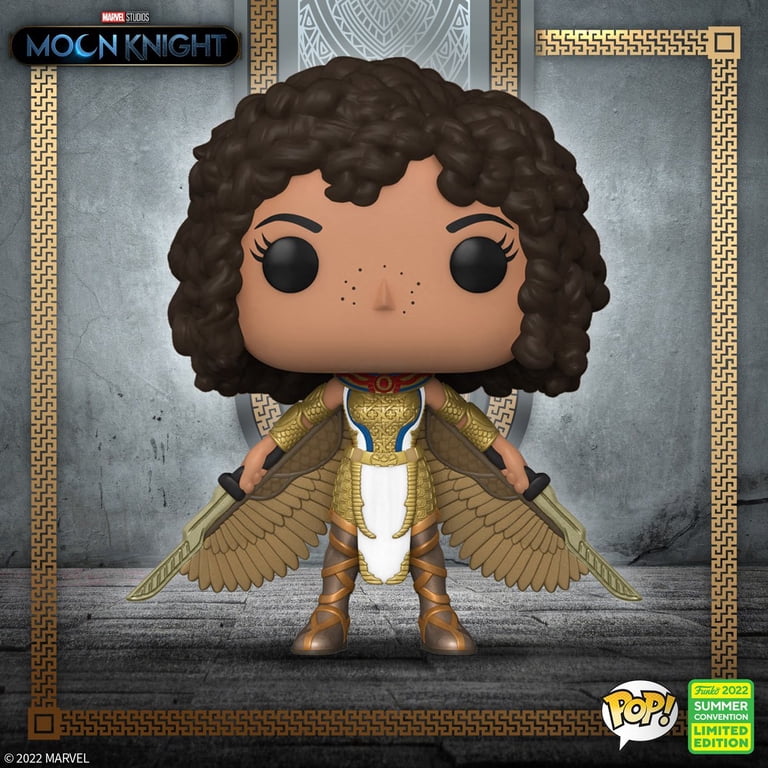 🎁 Funko Pop! Moon Knight – Figura De Vinilo De Layla El-Faouly, 9.5 Cm, Coleccionable Oficial Para Fans De Marvel Y Regalos Originales