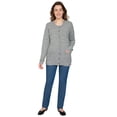 thumbnail image 7 of Turtle Bay New York Women's Faux Pearl Cardigan, 7 of 7