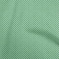 thumbnail image 1 of oneOone Georgette Viscose Sea Green Fabric Asian Dabu Craft Projects Decor Fabric Printed By The Yard 42 Inch Wide, 1 of 4