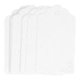 thumbnail image 3 of 100 Piezas Etiquetas de Ropa Papel Kraft de Doble Cara Etiqueta de Regalo Manualidad DIY con Cordel de Yute de 30 m para Boda Navidad Acción de Gracias Blanco, 3 of 8