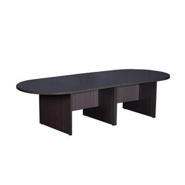 10 ft. Race Track Conference Table - Driftwood
