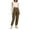 Coffee, variant on Women's Cargo Jogger Pants Elastic Waist Casual Tactical Tapered Utility Pants with Pockets