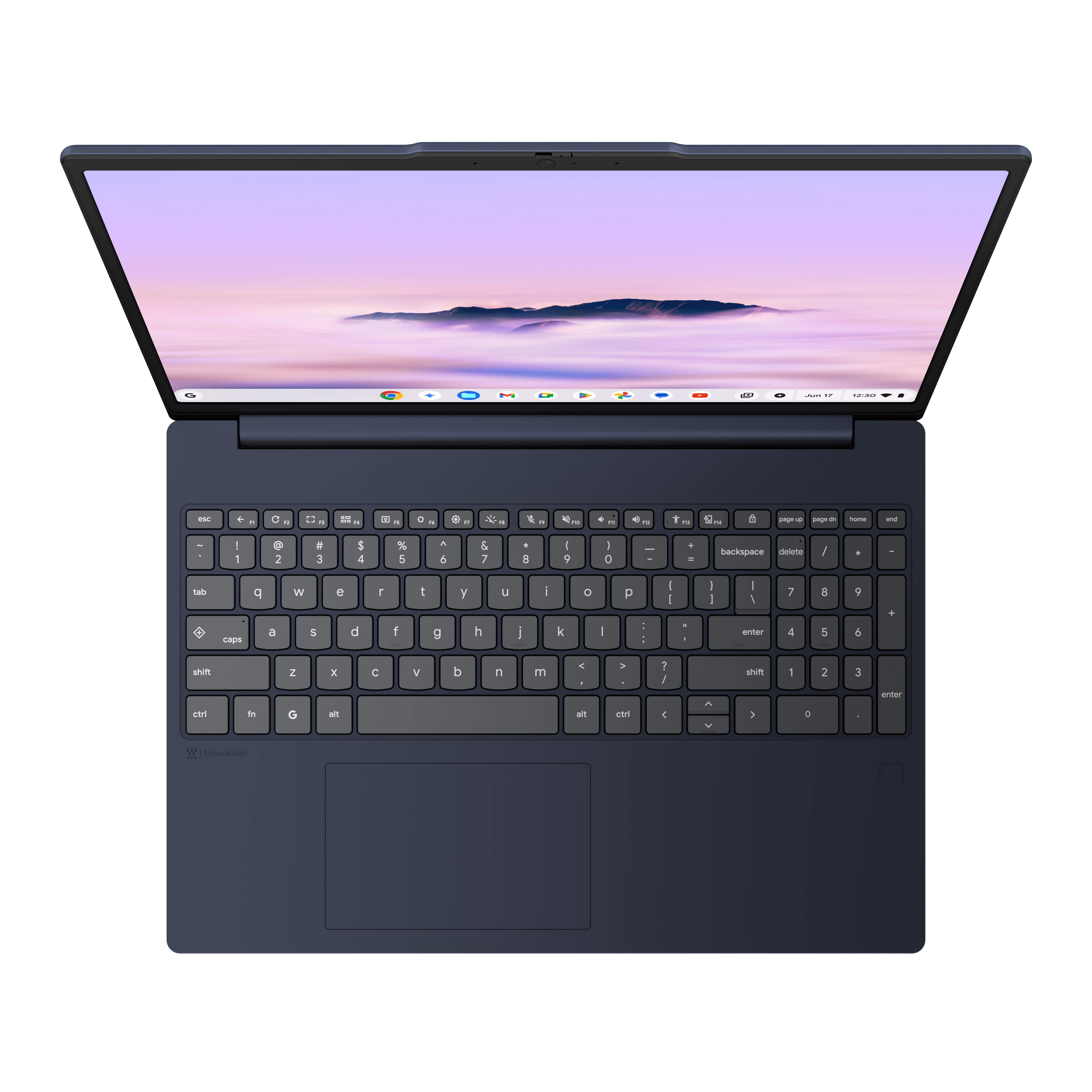 Lenovo Chromebook Plus i 15.3" Laptop, Intel Core 3, 8GB RAM, 128GB SSD, Cosmic Blue