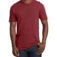 thumbnail image 3 of Hanes Men's Perfect-T Triblend T-Shirt, UPF 40+ Sun Protection, Soft Cotton Blend Tee, Athletic Cardinal Heather, 2XL, 3 of 5