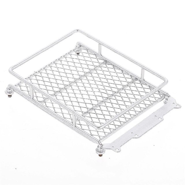 Portaequipajes de techo para camión de orugas de coche 1/10 RC Scx10 90046 D90 Trx-4 Afortunado Sencillez