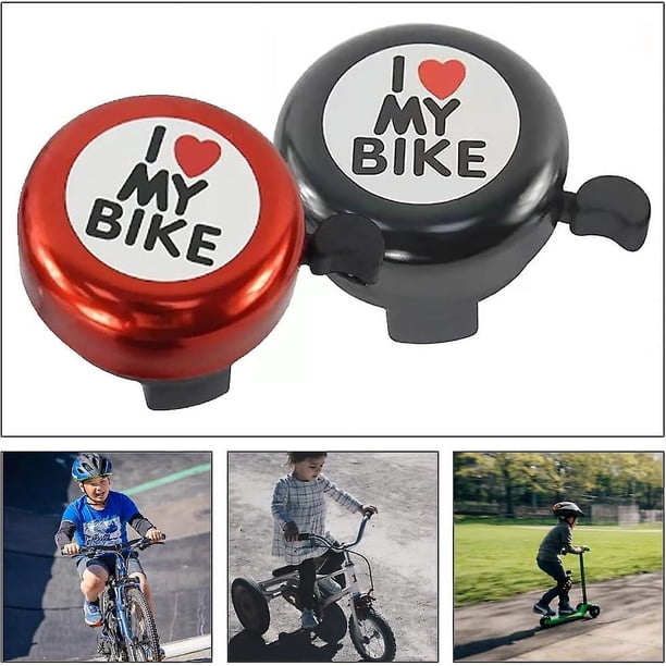 Campana De Bicicleta De Alpaca Linda Con Sonido Fuerte Y Claro, Campanas De Bicicleta Para Adultos Y Niños, Campana De Bicicleta Duradera Para Patinetas, Bicicletas Para Niños Pequeños Y Accesorios De