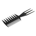 thumbnail image 1 of 3-In-1 Plastic Combs Detangling Hair Comb Wide Tooth Comb Anti-static Comb Hairdressing Styling Tool, 1 of 5