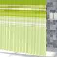 thumbnail image 4 of Tchckioa Waterproof Hooks Shower Curtain,60x72 Inch Bath Curtain for Bathroom Decor,Sage Green Striped, 4 of 6