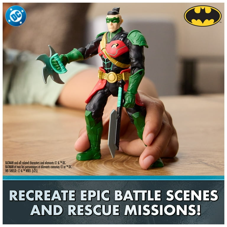 DC Comics, Batman Battle Clash 6-inch Ninja Strike Robin Action