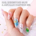 thumbnail image 2 of Kit de pegamento de diamantes de imitación con esmalte de uñas en gel cromado Makartt, 2 of 9