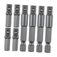thumbnail image 5 of 8 adaptadores de vástago hexagonal de 1/4" a cuadrado para herramientas eléctricas. Adaptadores de taladro resistentes de 1/4" para taladros, 5 of 8