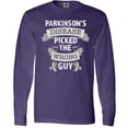 thumbnail image 3 of Inktastic Parkinsons Disease Picked the Wrong Guy Long Sleeve T-Shirt, 3 of 5